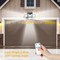 2pcs Solar Outdoor Lights, Remote Control Motion Sensor Outdoor Lights, Garage Lights, 4-Head Outdoor Yard Solar Flood Wall Lights